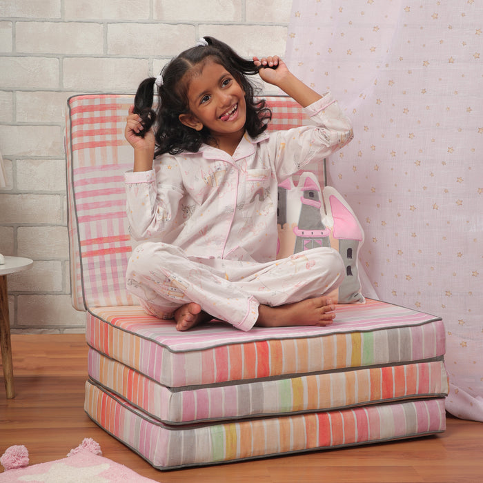 Dream a Little Dream Night Suit (Pink) (1-11 Years)