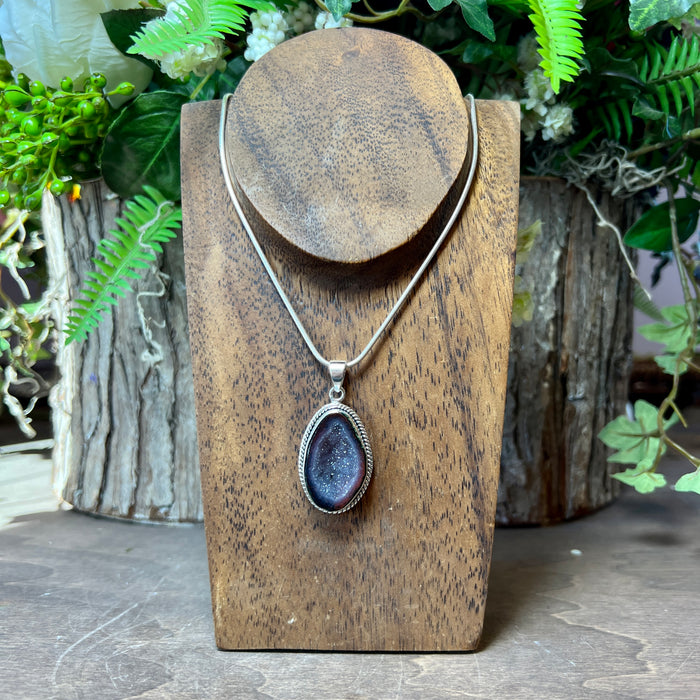 Druzy Pendant