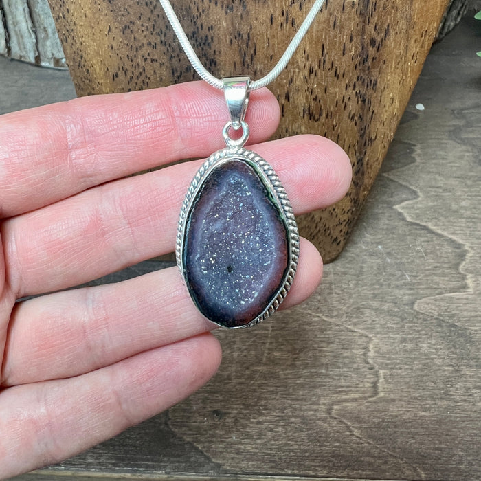 Druzy Pendant