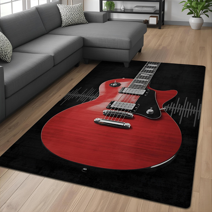 Electric Guitar Area Rug
