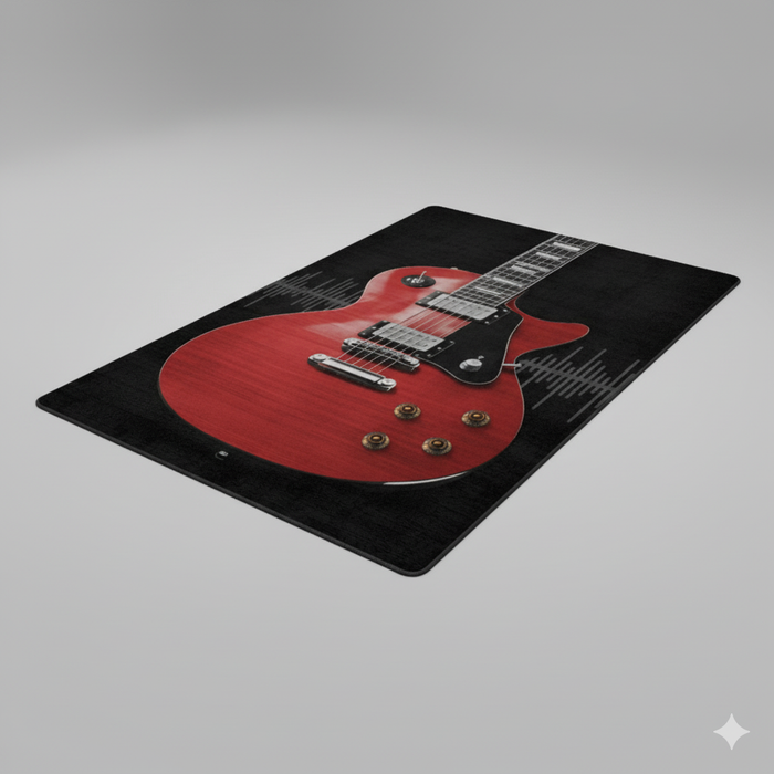 Electric Guitar Area Rug