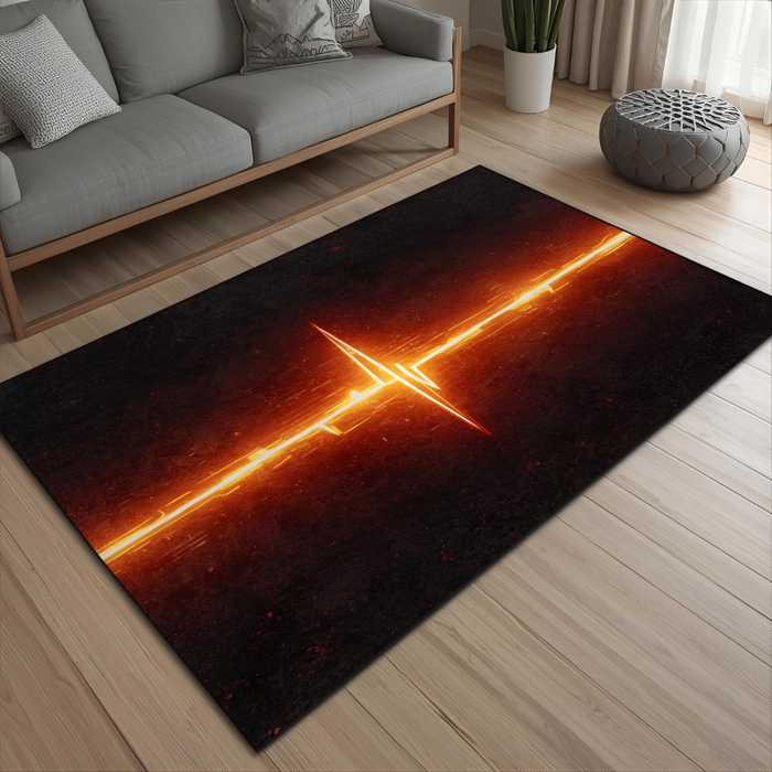 Electric Sound Pulse Area Rug