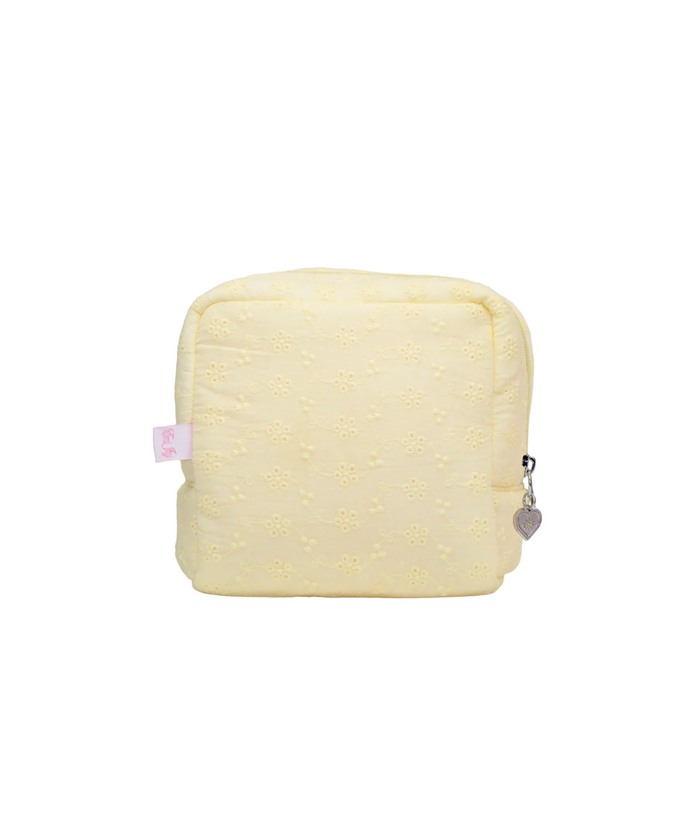 Emi Jay Eyelet Pouch in Citrine Accessories Emi Jay Yellow