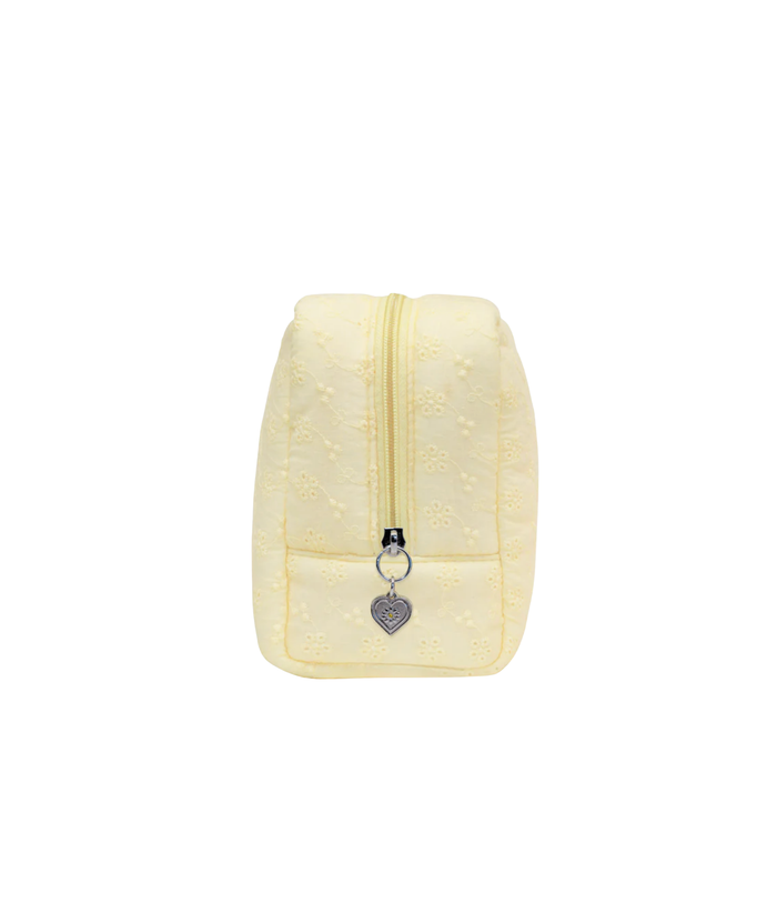 Emi Jay Eyelet Pouch in Citrine Accessories Emi Jay