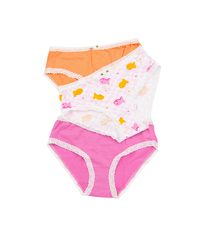 Esme Girls Panty Set Goldfish Accessories Esme Multi Y/L (7/8)