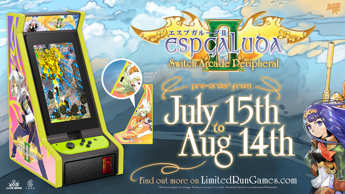 Espgaluda II Switch Arcade Peripheral