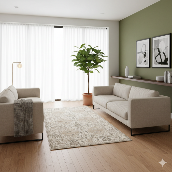 Ethereal Distress Area Rug