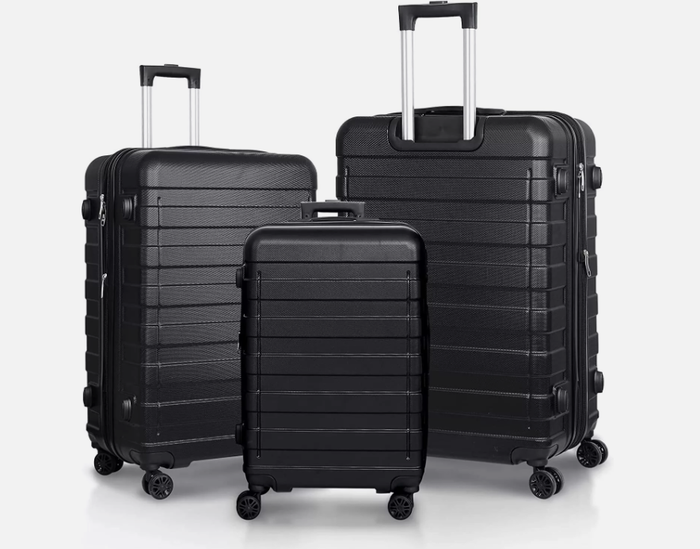 Expandable Luggage With Wheels Set 3 Piece 21" 26" 30"