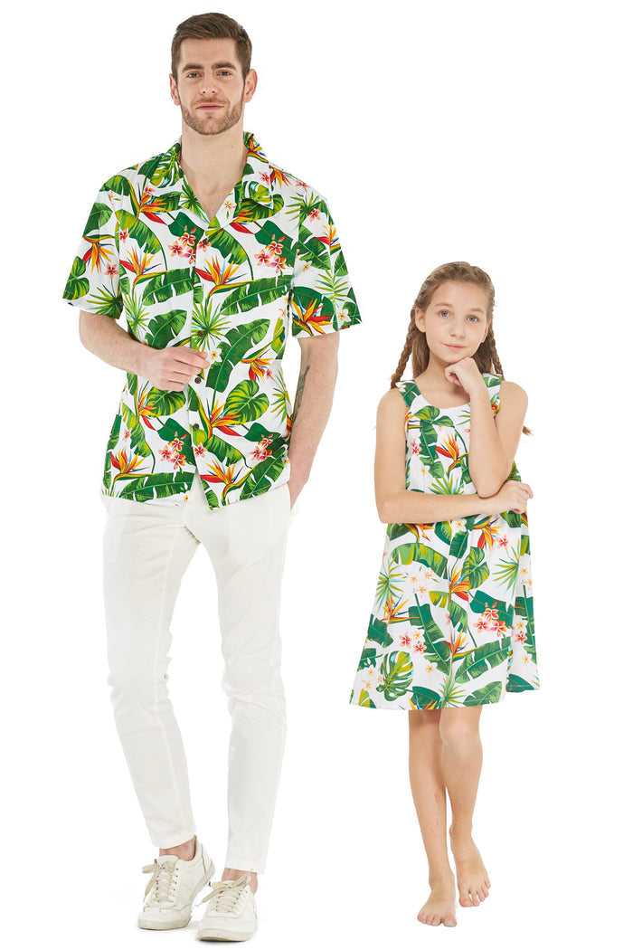 Father Daughter Mahina Set Bird of Paradise