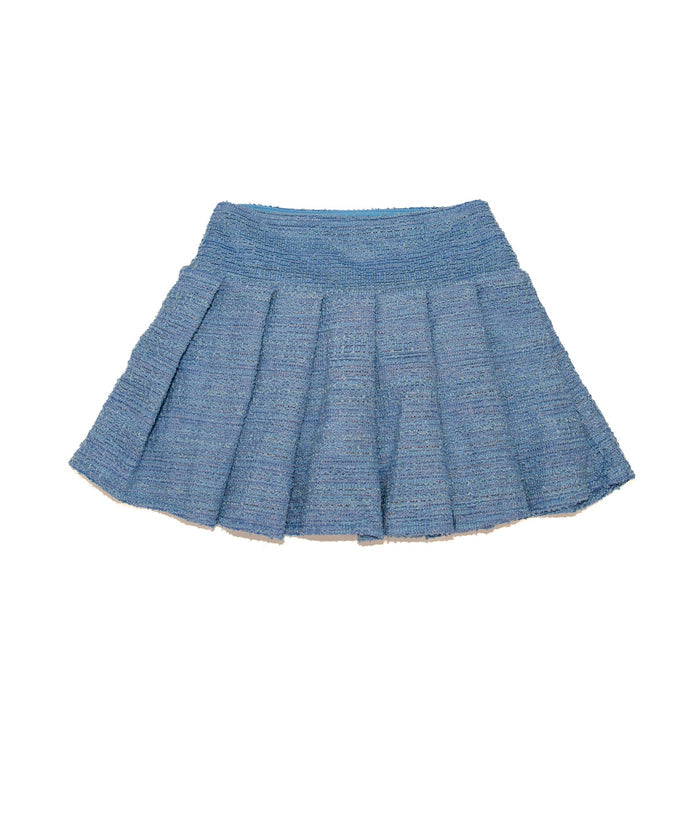 FBZ Girls Giovanna Tweed Pleated Skirt Distressed/seasonal girls FBZ Flowers By Zoe