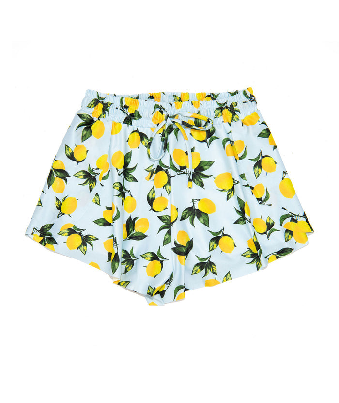 FBZ Girls Lemon Butterfly Shorts Distressed/seasonal girls FBZ Flowers By Zoe Light Blue Y/6