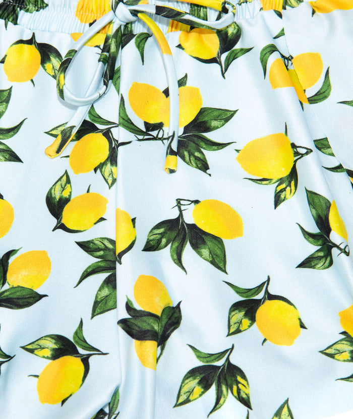 FBZ Girls Lemon Butterfly Shorts Distressed/seasonal girls FBZ Flowers By Zoe