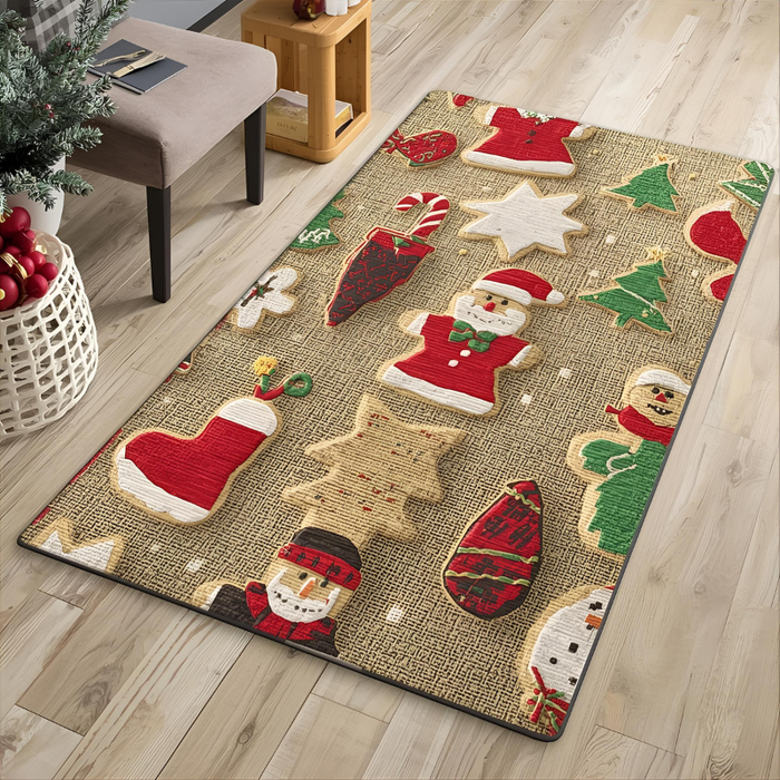 Festive Cookie Delight Area Rug