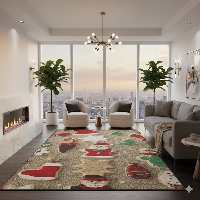 Festive Cookie Delight Area Rug