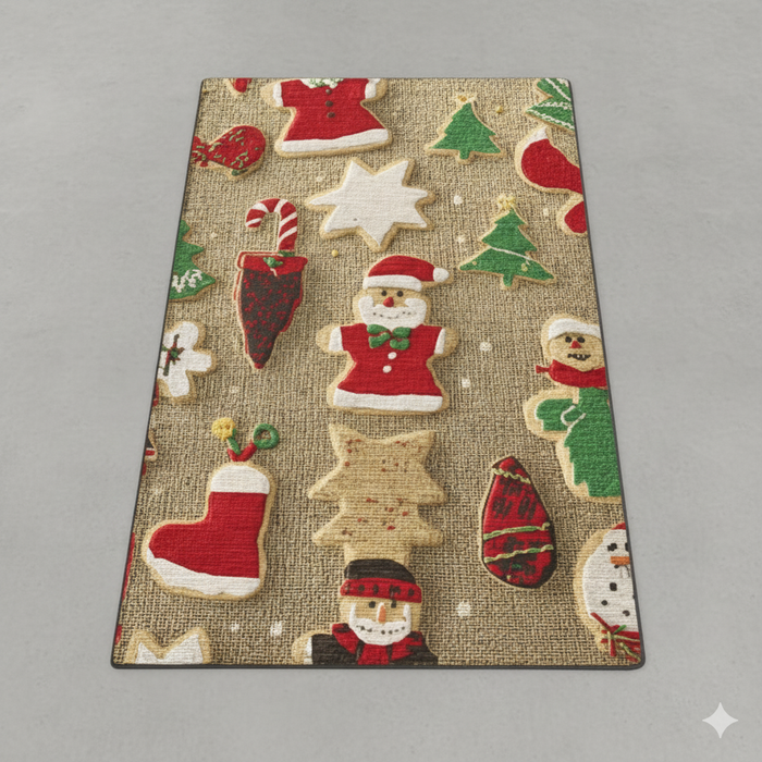 Festive Cookie Delight Area Rug