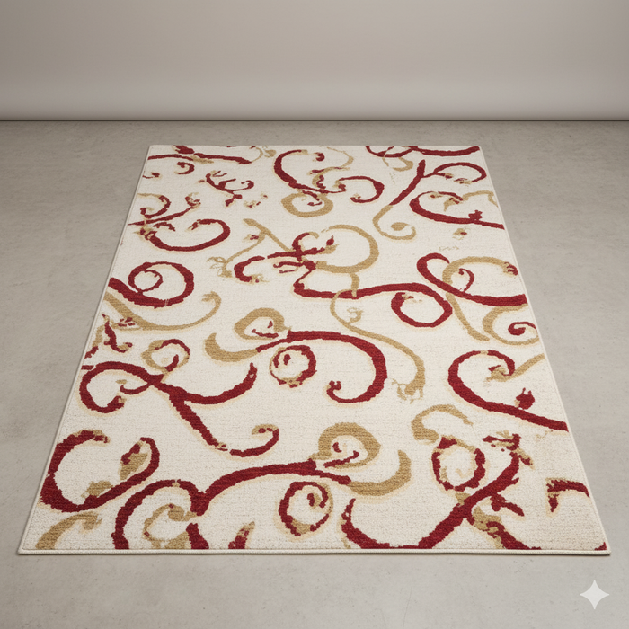 Festive Ribbon Area Rug
