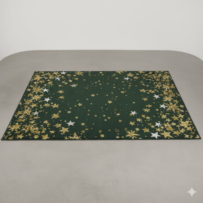Festive Star Cluster Area Rug