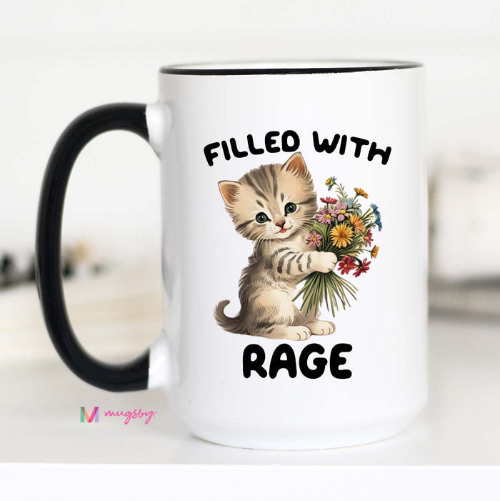 Filled with Rage Ceramic Mug