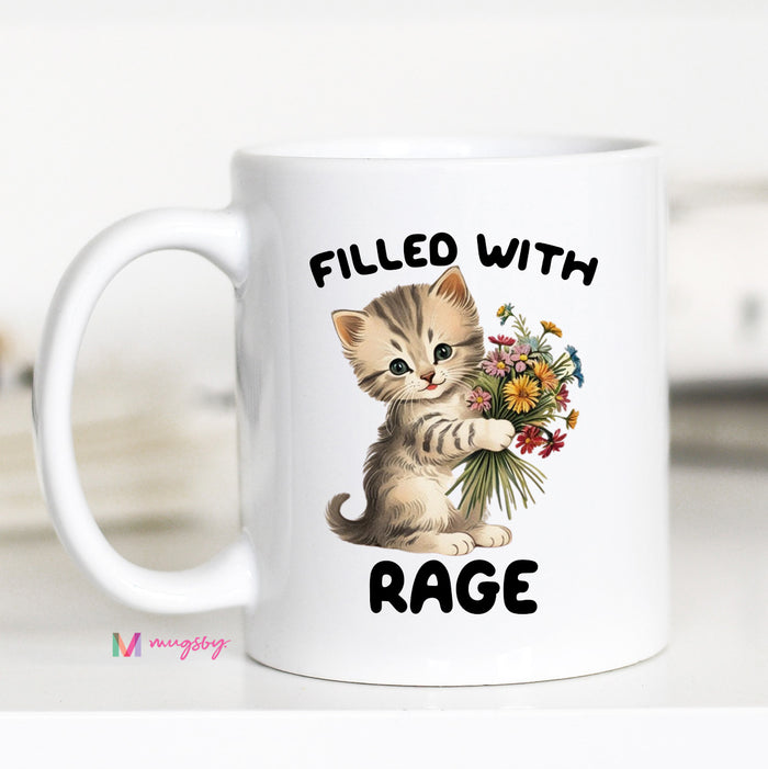 Filled with Rage Ceramic Mug