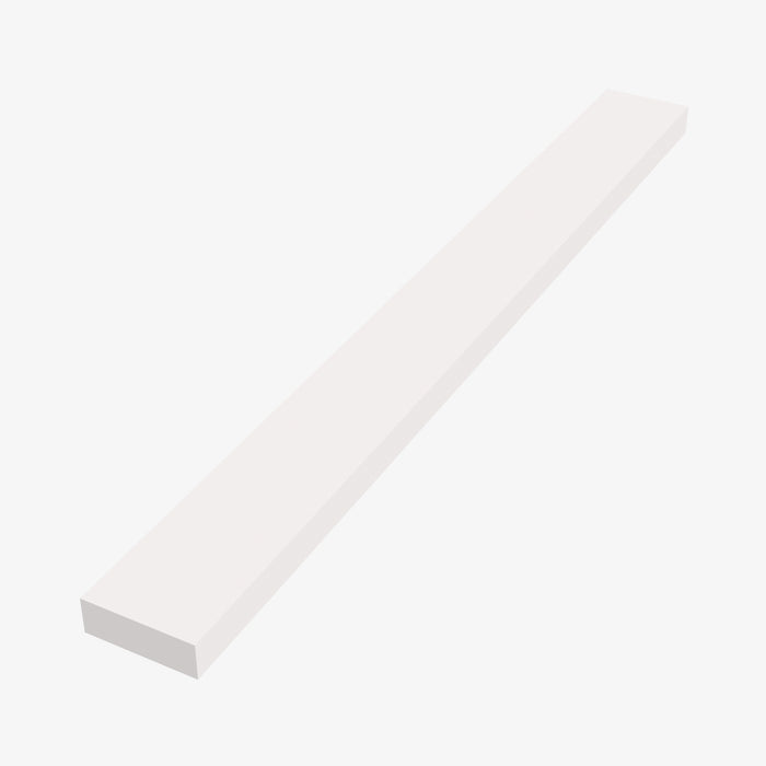 Filler , 6" x 96" , Shaker , Wood White