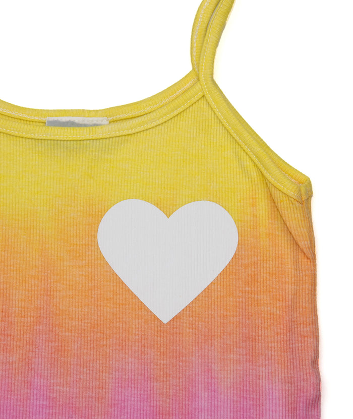 Firehouse Girls St. Barths Tie Dye Heart Rib Cami Distressed/seasonal girls Firehouse