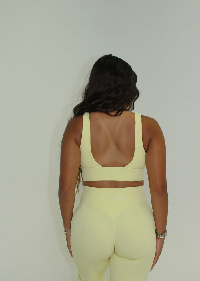 FLOW SPRING Bra - CANARY