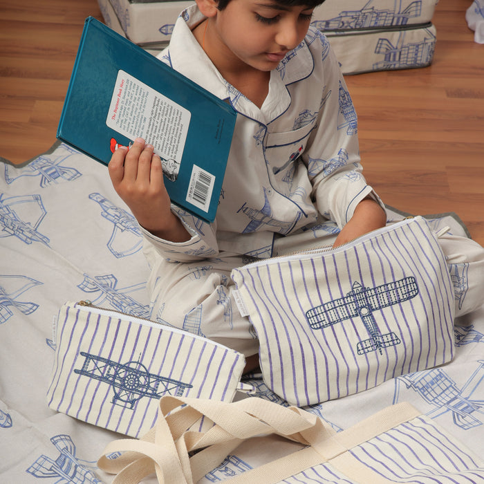 Fly Away With Me Pouches (Set of 2) (All Ages)