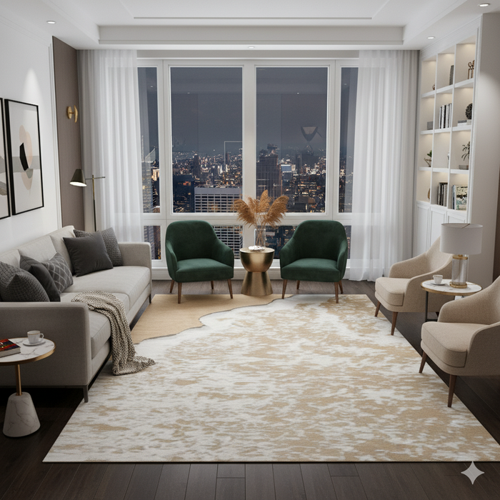Foam Crest Area Rug
