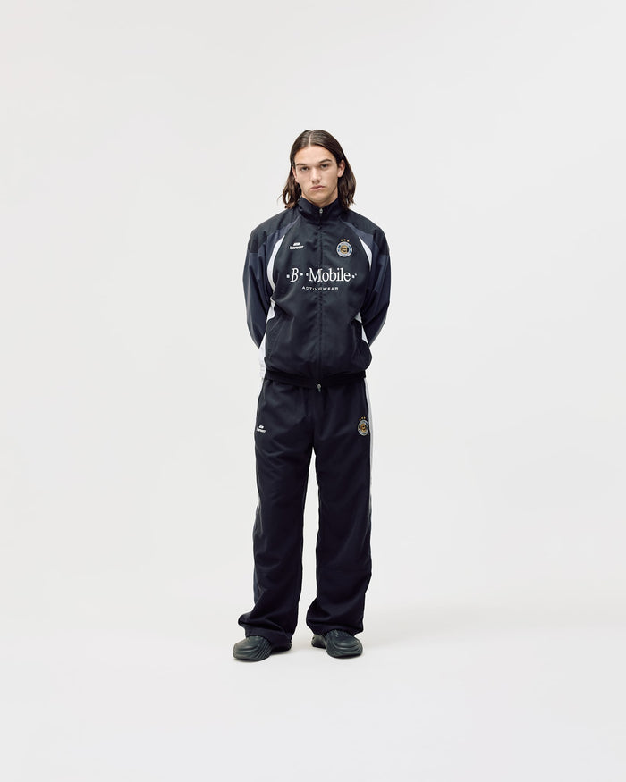 Football Track Jacket, Men - Black