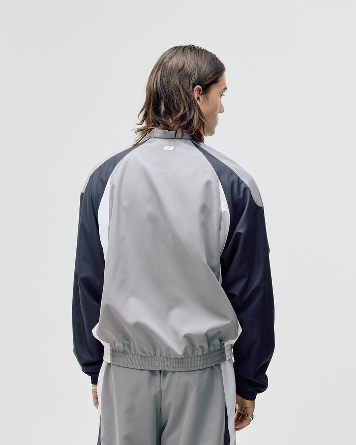 Football Track Jacket, Men - Grey