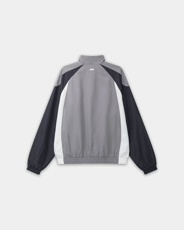 Football Track Jacket, Men - Grey
