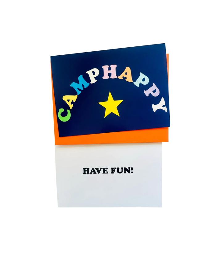 Frankie's Camp Card Camp Happy Star Camp Sunny Marshmallow Multi