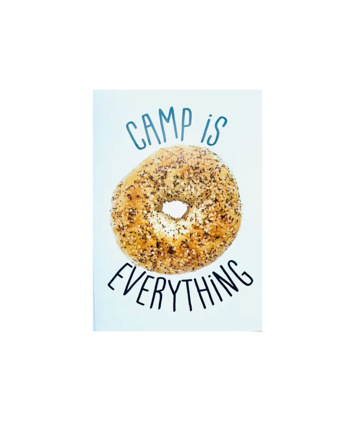 Frankie's Camp Card Everything Bagel Camp Sunny Marshmallow Multi