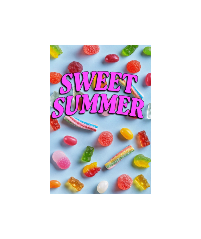 Frankie's Camp Card Sweet Summer Camp Sunny Marshmallow Multi