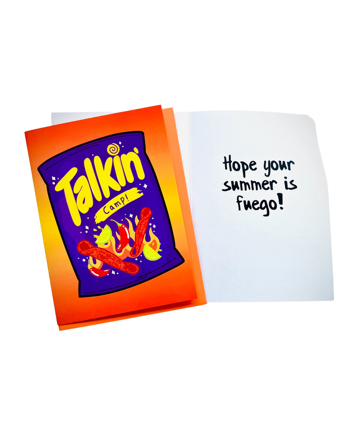 Frankie's Camp Card Talkin' Taki Camp Sunny Marshmallow Multi
