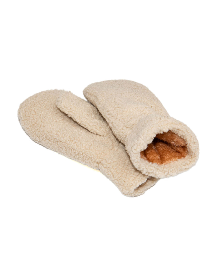 Frankie's Exclusives Fuzzy Faux Fur Mittens Distressed/seasonal accessories Frankie's Exclusives