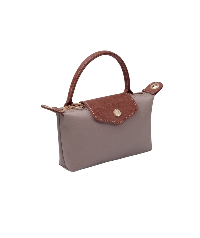 Frankie's Exclusives Penny Nylon Mini Crossbody Bag Accessories Frankie's Exclusives Taupe