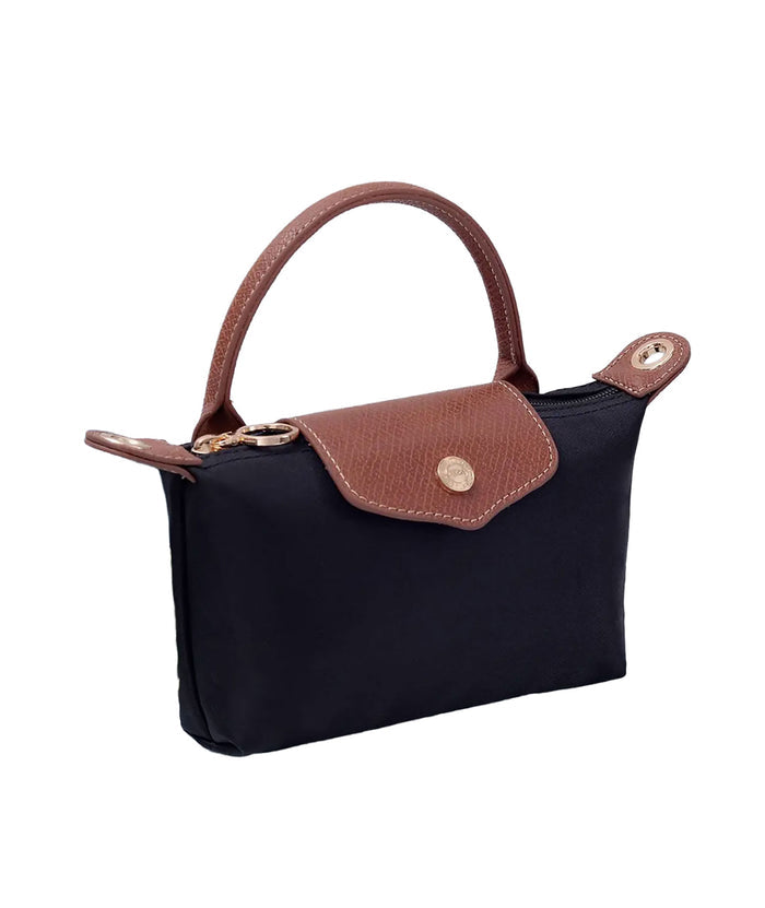 Frankie's Exclusives Penny Nylon Mini Crossbody Bag Accessories Frankie's Exclusives Black