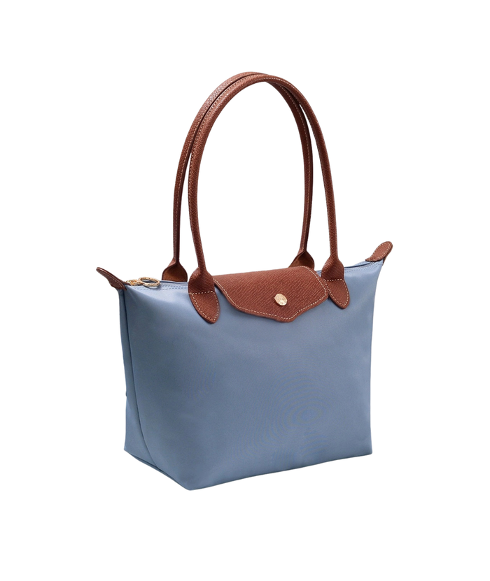 Frankie's Exclusives Shiloh 13 Inch Nylon Tote Bag Accessories Frankie's Exclusives Blue Grey