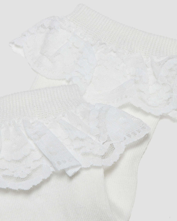 Frill Organic Cotton Socks