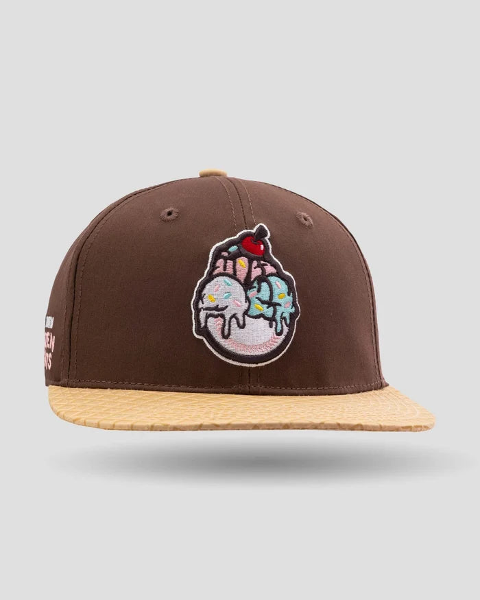 Frozen Treats Ice Cream Sundae Cap (Chocolate) - Youth