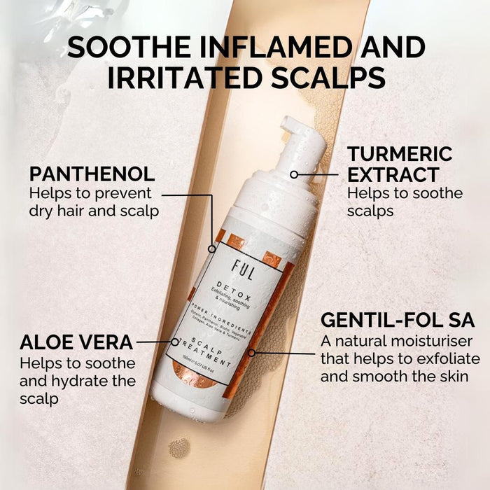 FUL Detox Scalp Treatment 150ml– Relief for Dry, Flaky or Itchy Scalps | Clarifying & Hydrating - The LTL Shop