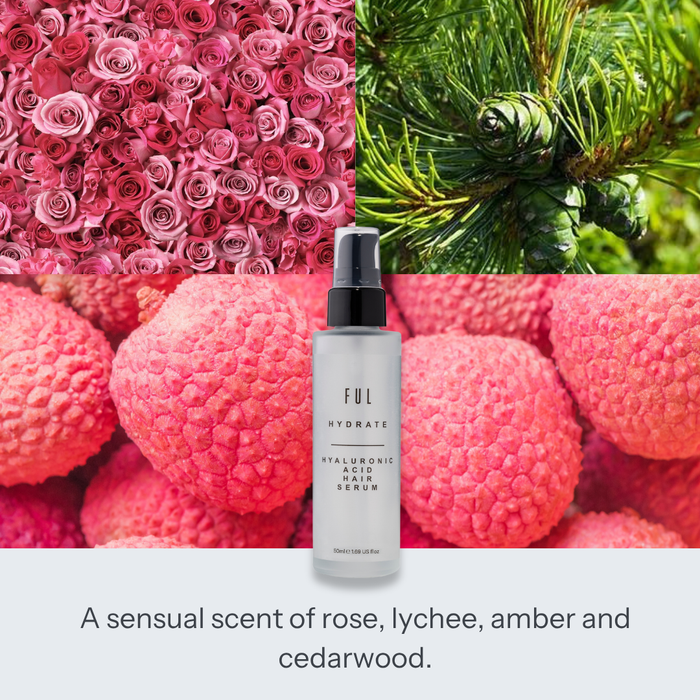 FUL Hyaluronic Acid Hair Serum 50ml – Anti-Frizz Spray for Dry, Curly & Damaged Hair - The LTL Shop