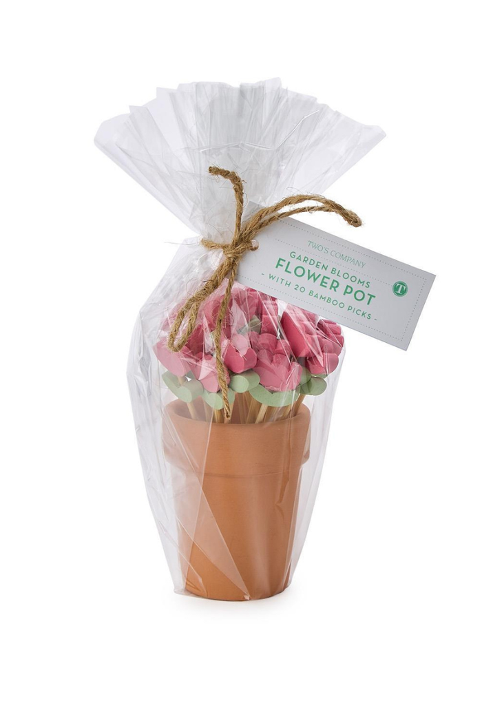 Garden Blooms Cocktail Picks