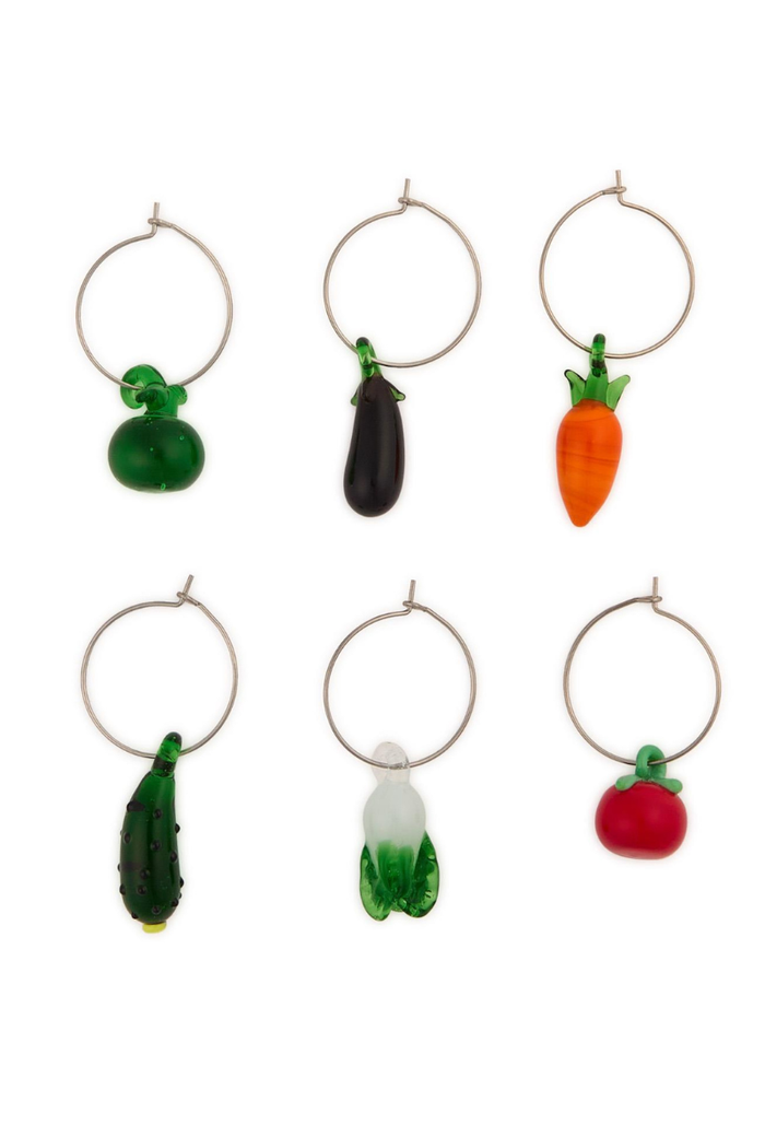 Garden Harvest Wine Charms