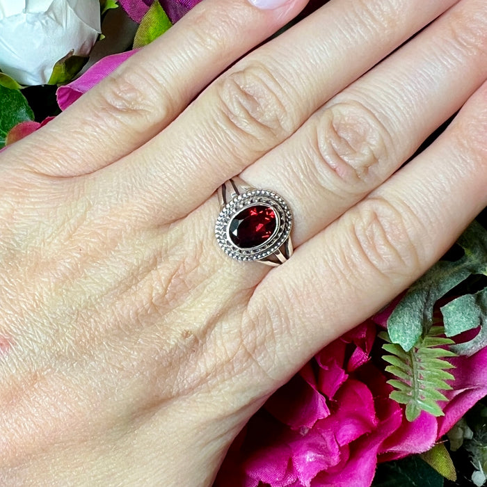 Garnet Ring