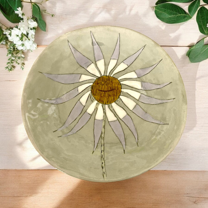 Gemma Orkin Ceramic Plate - Daisy