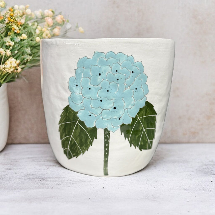 Gemma Orkin Ceramic Pot - Hydrangea