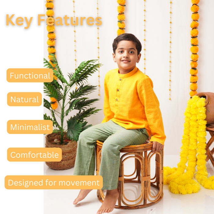 Genda Phool Boy - Kurta Pant Set for boys (1-7 Years)