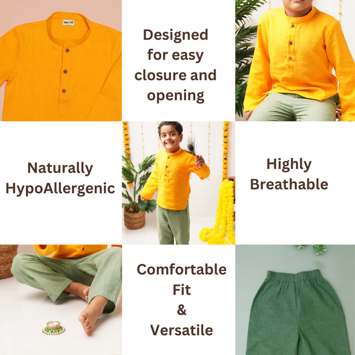 Genda Phool Boy - Kurta Pant Set for boys (1-7 Years)